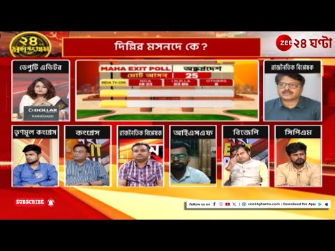 Lok Sabha Exit polls 2024 | বাংলার বাইরে কাদের পাল্লা ভারী? | Zee 24 Ghanta