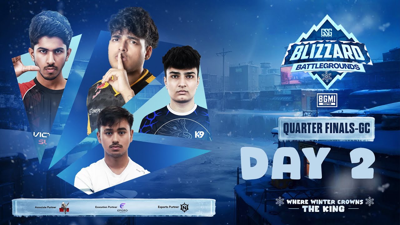 Blizzard Battlegrounds S1 | Quarter Finals Day 2 Group C | Only the Best Will Survive#Godlike#Gdr#K9