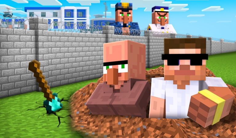 DIGGING TUNNEL TO ESCAPE THE STRONGEST PRISON!