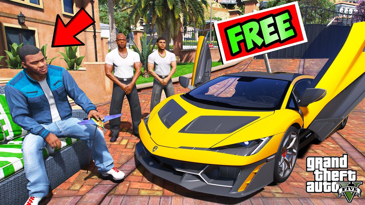 Franklin Buying Everything for FREE in GTA 5 | SHINCHAN and CHOP