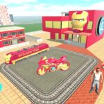 Franklin Change House to Iron Man City in Indian Bike Driving 3D