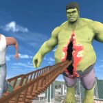 Franklin Enter Inside Hulk Big Stomach In Indian Bike Driving 3d