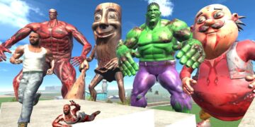 Franklin vs Zombie Hulk, Motu, Tung Tung Sahur In Indian Bike Driving 3d