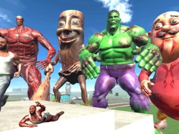 Franklin vs Zombie Hulk, Motu, Tung Tung Sahur In Indian Bike Driving 3d