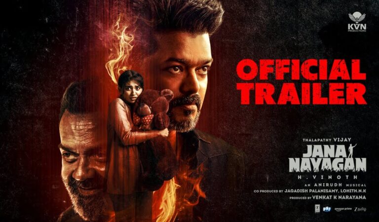 Jana Nayagan – Official Trailer | Thalapathy Vijay | Pooja Hegde | H Vinoth | Anirudh | KVN