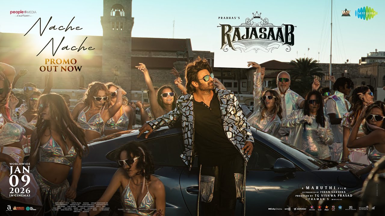 Nache Nache - Song Promo | The RajaSaab | Prabhas, Malavika M, Nidhhi A, Riddhi K | Thaman S