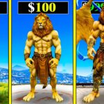 $1 LION to $1,000,000 GOD LION in GTA 5