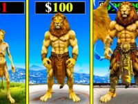 $1 LION to $1,000,000 GOD LION in GTA 5