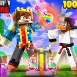 100 Days But You Can CRAFT SUPER OP POTION In Hardcore Minecraft 😱