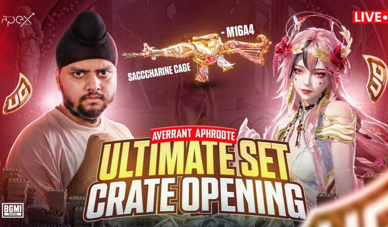 50000 UC ULTIMATE SET CRATE OPENING WITH KIO | APEX GAMING