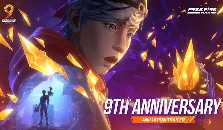 9th Anniversary | Animation Teaser | Free Fire MAX