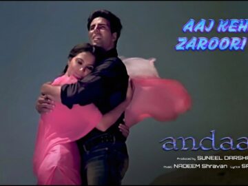 Aaj Kehna Zaroori Hai | Udit Narayan | Alka Yagnik | Andaaz (2003)