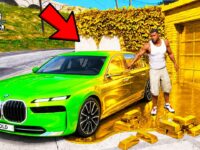 Anything Franklin Touches Converts into Gold in GTA 5 | SHINCHAN and CHOP