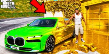 Anything Franklin Touches Converts into Gold in GTA 5 | SHINCHAN and CHOP