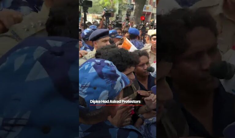 Cockroaches Offer Flowers To Police