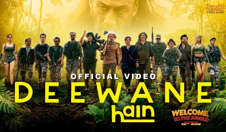 Deewane Hain | Welcome to the Jungle | Amruta Fadnavis, Anand Raaj Anand | In Cinemas 26 June