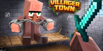ESCAPING PRISON IN VILLAGER TOWN [Ep-4]