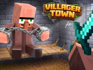ESCAPING PRISON IN VILLAGER TOWN [Ep-4]