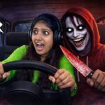 Epic Car Escape from Jeff the Killer’s Haunted House 😱!