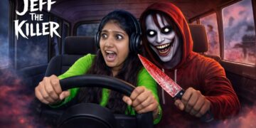 Epic Car Escape from Jeff the Killer’s Haunted House 😱!