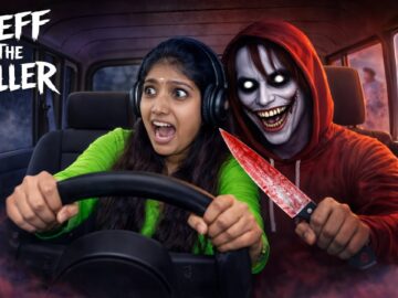 Epic Car Escape from Jeff the Killer’s Haunted House 😱!