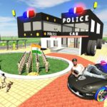 FRANKLIN CHANGE HOUSE TO Police Car || Indian Bikes Driving 3d || Franklin