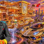 Franklin BILLIONAIRE! King of Golden Luxury Mansion in GTA 5 in Telugu | SHINCHAN and CHOP