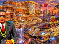 Franklin BILLIONAIRE! King of Golden Luxury Mansion in GTA 5 in Telugu | SHINCHAN and CHOP