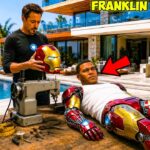 Franklin Become IRONMAN To Save Shinchan & Avengers In GTA 5
