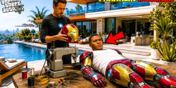 Franklin Become IRONMAN To Save Shinchan & Avengers In GTA 5