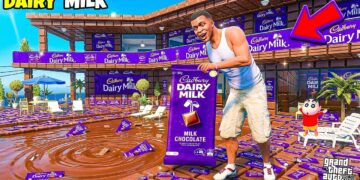 Franklin Finally Filled His House With Giant DAIRY MILK Chocolates🍫😋