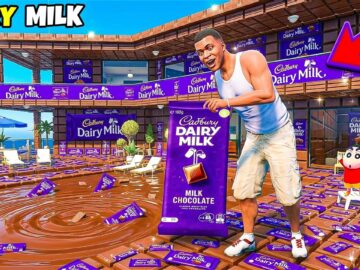 Franklin Finally Filled His House With Giant DAIRY MILK Chocolates🍫😋