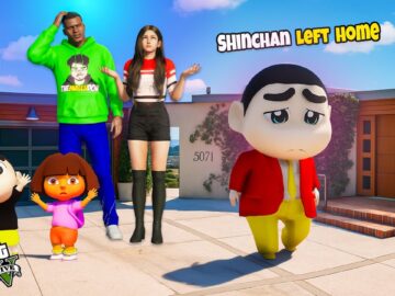 Franklin Forgot Shinchan’s Birthday 😢🎂 | GTA 5 Malayalam