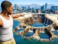 Franklin Found a NEW Giant Mysterious Footprint in GTA 5  | Dhanu Dino