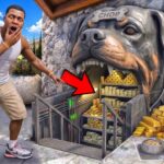 Franklin & Shinchan Built the Hidden Chop Head Bunker Inside the House! 😱🐶 | GTA 5