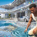 Franklin Touch Anything Turns Into DIAMOND ! (GTA 5 Mods)