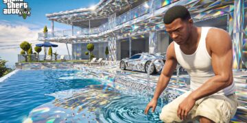 Franklin Touch Anything Turns Into DIAMOND ! (GTA 5 Mods)