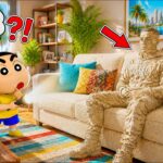 Franklin and Shinchan Plays MECCHA CHAMELEON in GTA 5!