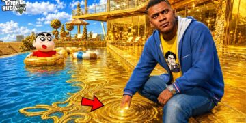 Franklin and Shinchan Touch Anything Turns Into Gold In GTA 5 | Paradox FTW