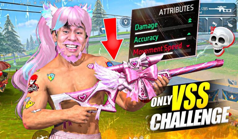 Free Fire But VSS Only Challenge in Duo Vs Squad ✌ Tonde Gamer