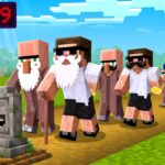 From Baby to Old Man in Minecraft..