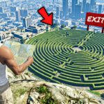 GTA 5 : Franklin Solving The Hardest Maze Of Los Santos In GTA 5 ! (GTA 5 Mods)