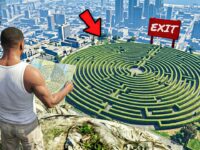 GTA 5 : Franklin Solving The Hardest Maze Of Los Santos In GTA 5 ! (GTA 5 Mods)