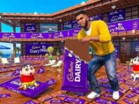 GTA5 | 🥛 Shinchan Filled Franklin's House With Dairy Milk! 😱 | Malayalam Story