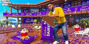 GTA5 | 🥛 Shinchan Filled Franklin's House With Dairy Milk! 😱 | Malayalam Story