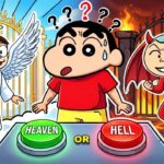 Hell Or Heaven Challenge In Shinchan Vs Masao 😯