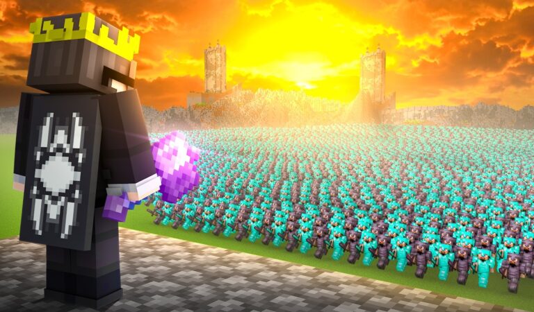 How I Fought 1000 BOUNTY HUNTERS in This Minecraft SMP