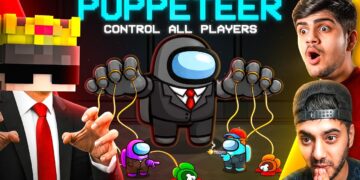 I Became a PUPPETEER and CONTROLLED EVERYONE in AMONG US!