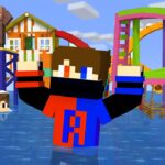I Built A Waterpark in Minecraft!