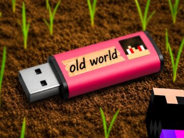 I Found My Brother’s 11 Years old SECRET Minecraft World..